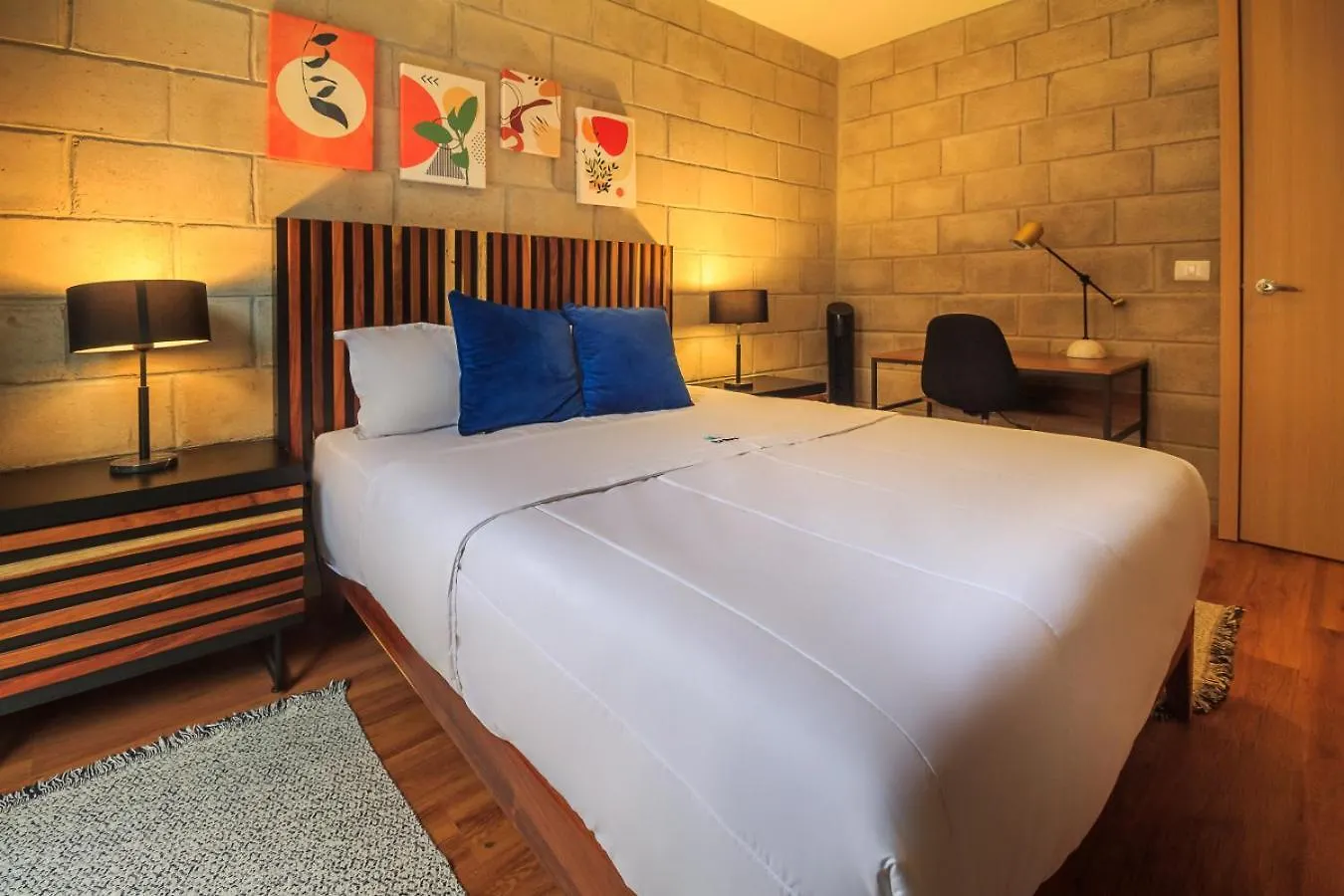 Designer Loft W Gym Coworking 2Bd Lägenhet Guadalajara